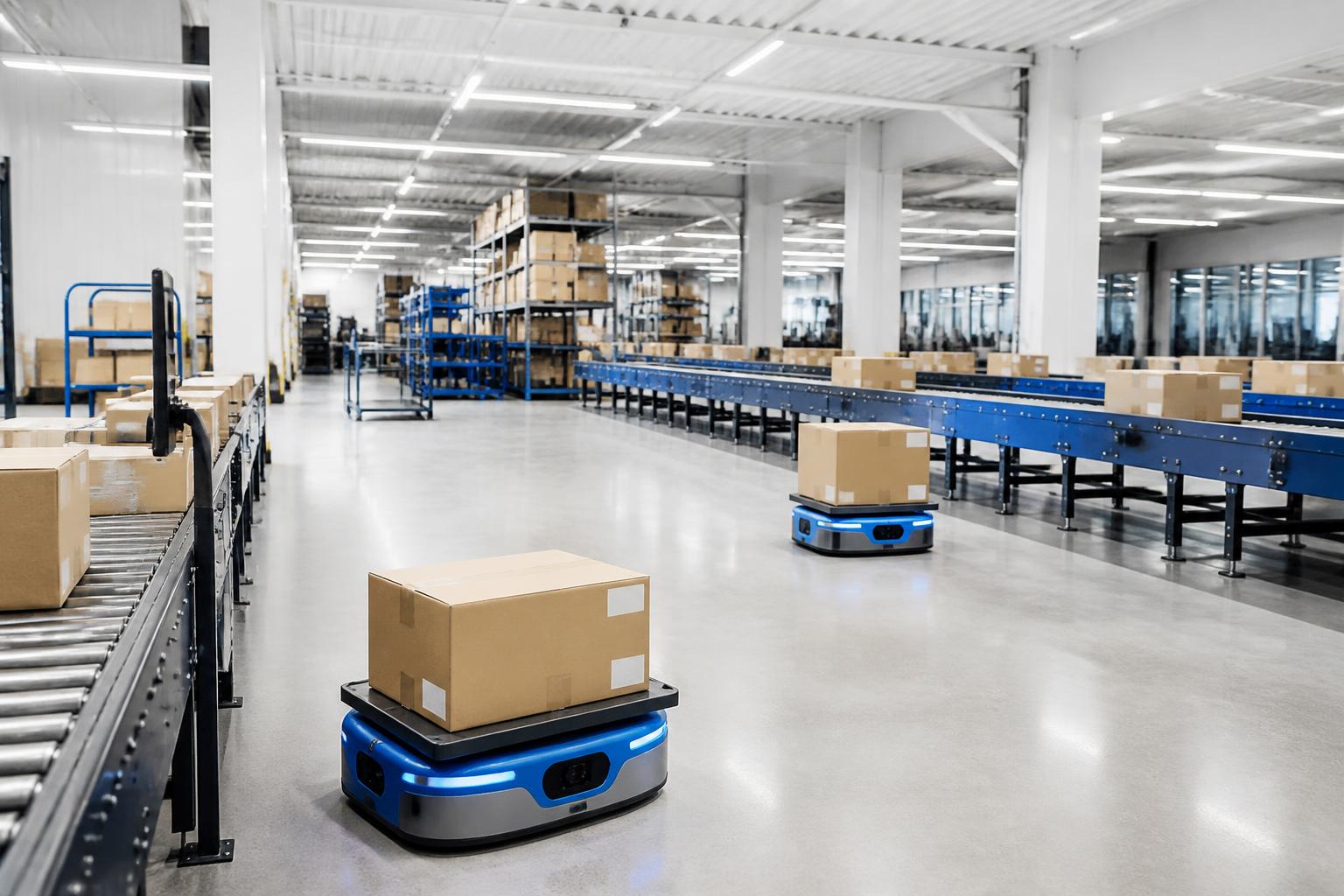 Logistik — Roboterflottenumgebung